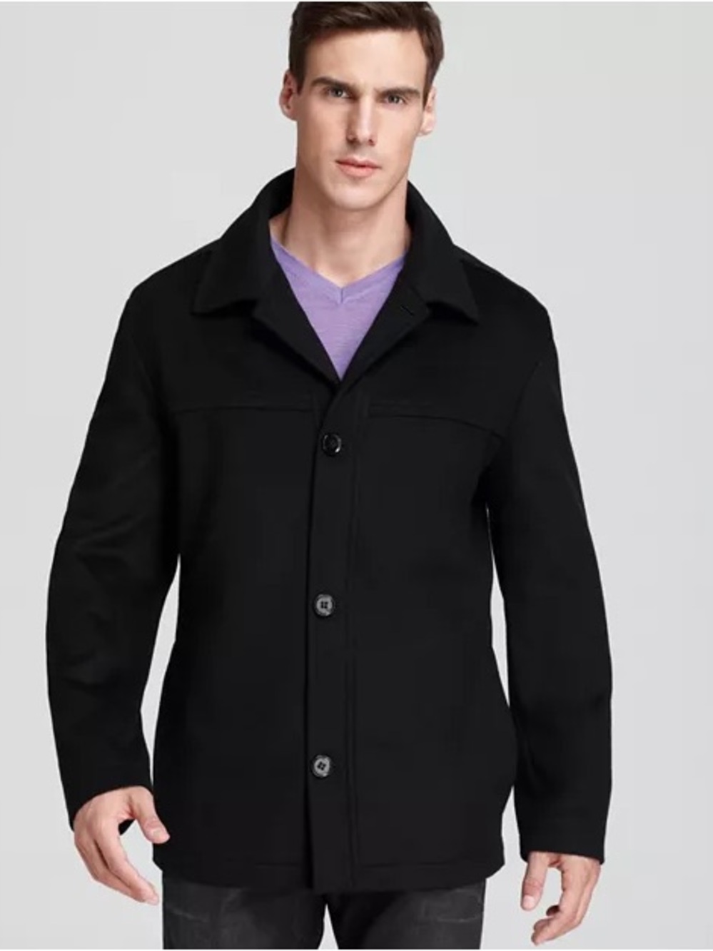 BOSS Hugo Boss Chester Cashmere Wool Coat Men’s 44R
